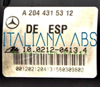 Centralina ABS MERCEDES, codici identificativi: A2044315312 A20454132 10092623083