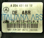 Centralina ABS MERCEDES, codici identificativi: A2044316812 A1729014000 10092623643