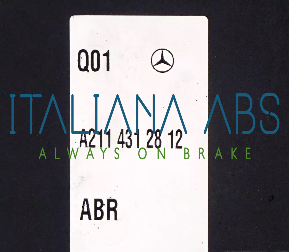 Centralina ABS MERCEDES, codici identificativi: A2114312812 0265250248 0265960321