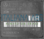 Centralina ABS MERCEDES, codici identificativi: A2514310512 A2515452632 10092523073