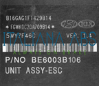 Centralina ABS HYUNDAI, codici identificativi: BE6003B106 589202Y350 BH6013I001