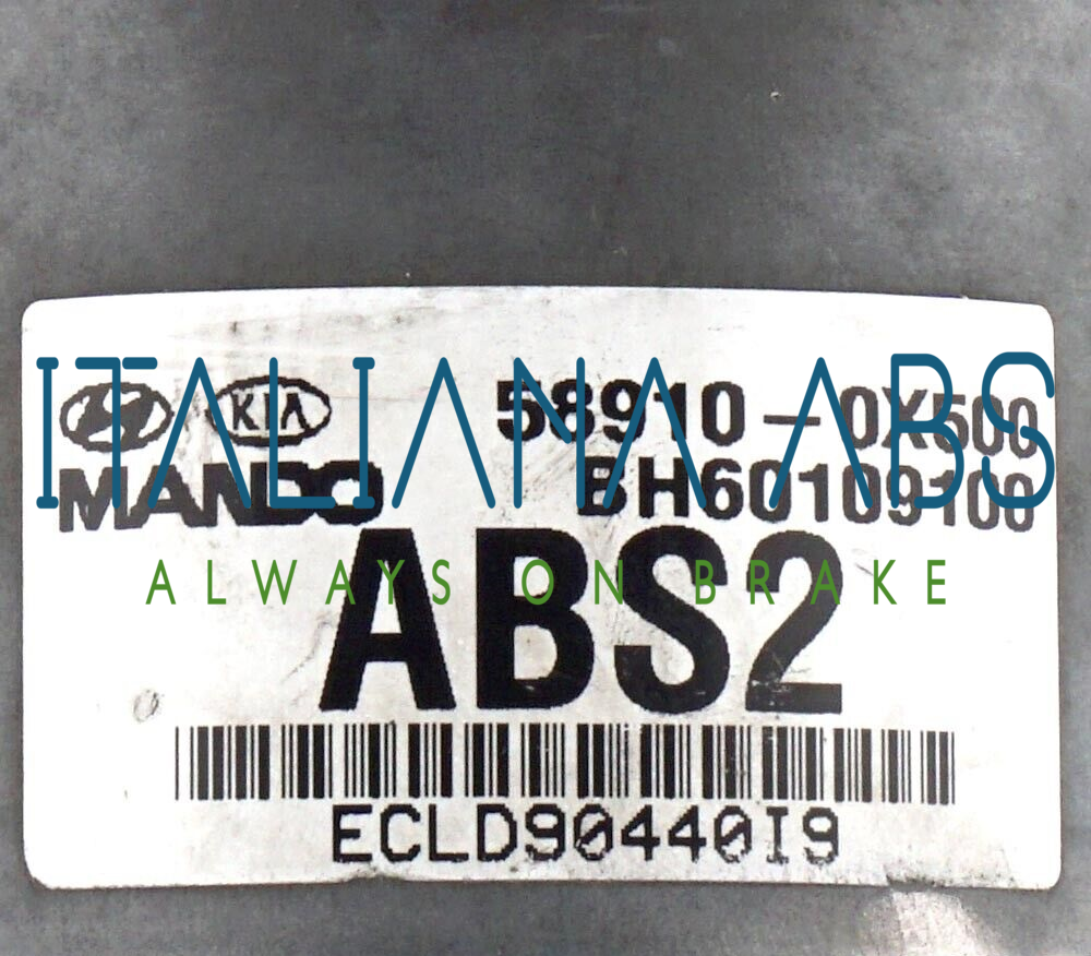 Centralina ABS HYUNDAI, codici identificativi: BH60109100 589100X500