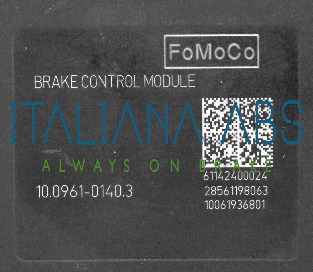 Centralina ABS FORD, codici identificativi: BV612C405AF 10021207234 10096101403