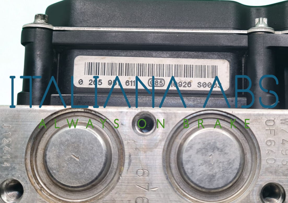 Centralina ABS FORD, codici identificativi,  CC112C405AA 0265251567 0265951611