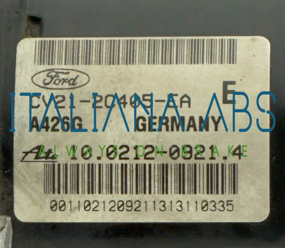 Centralina ABS FORD, codice identificativi: CV212C405EA 10021209214 10096101983