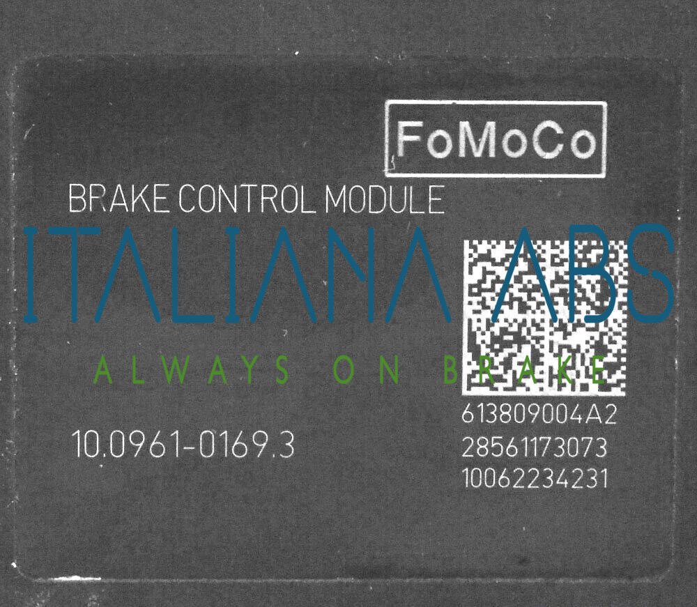 Centralina ABS FORD, codici identificativi: CV612C405AH 10021209584 10096101693
