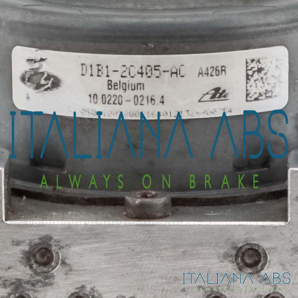 Centralina ABS FORD, codici identificativi: D1B12C405AC 10091501053 D1B12C013BA