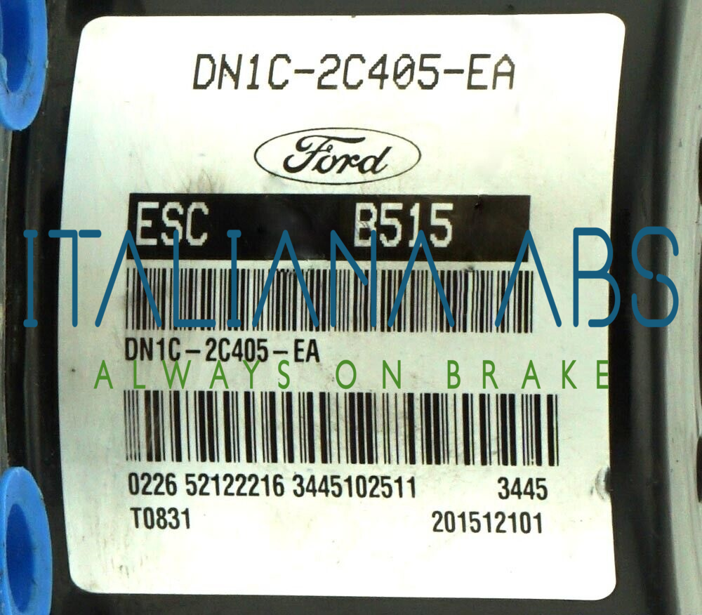 Centralina ABS FORD, codici identificativi: DN1C2C405EA 25021222164 28561234243