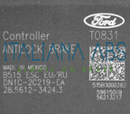 Centralina ABS FORD, codici identificativi: DN1C2C405EA 25021222164 28561234243