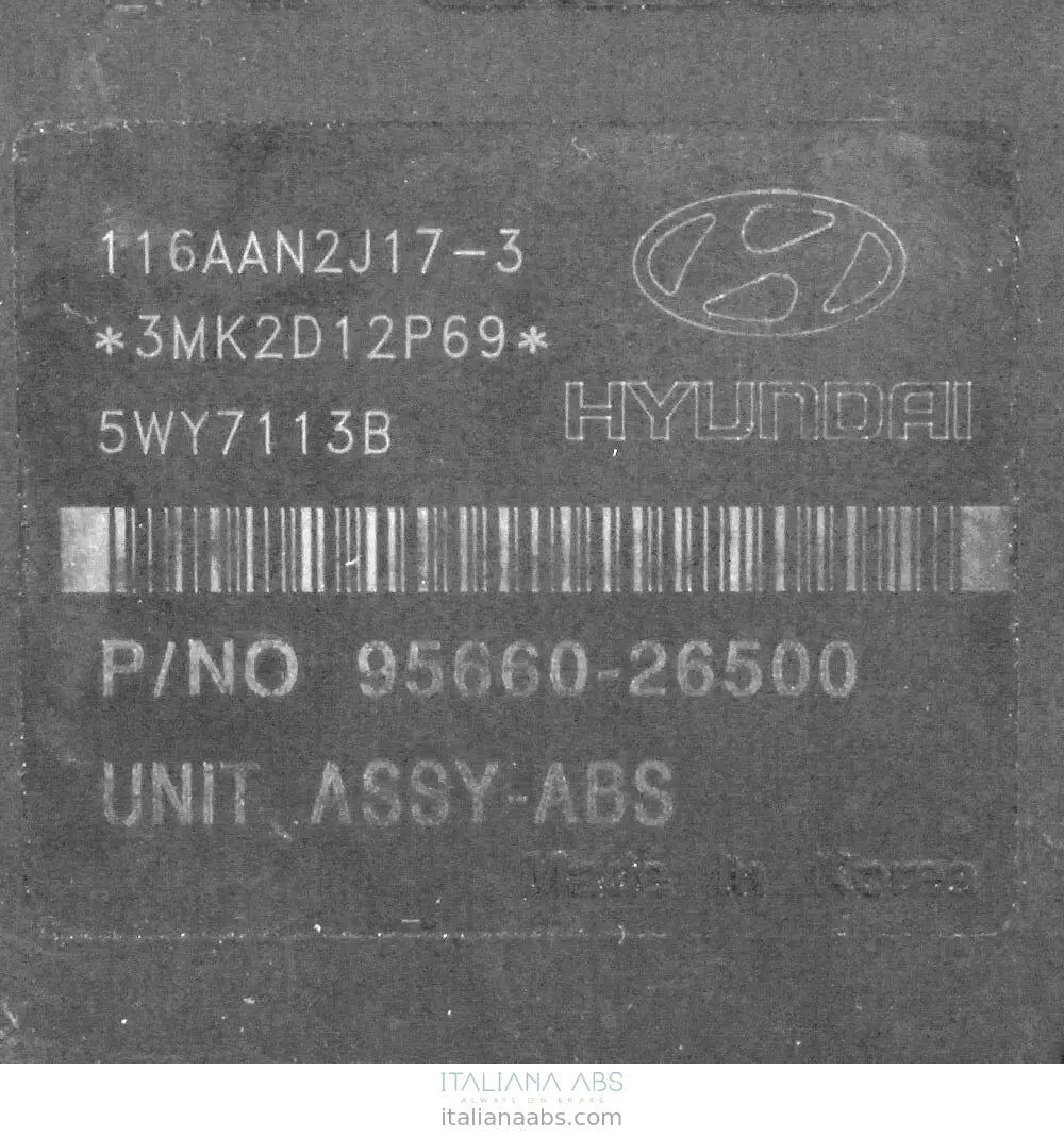 HYUNDAI 5890026150 BH60101110 9566026500 - foto 6