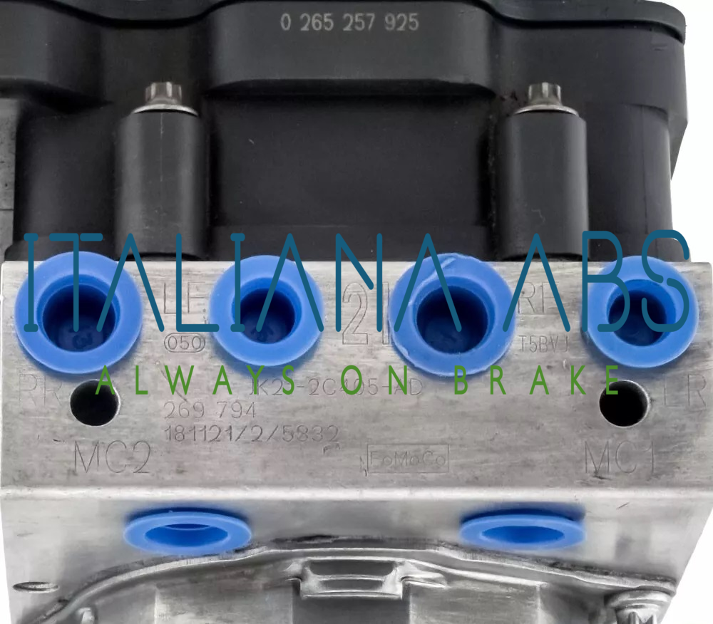 Centralina ABS FORD, codici identificativi: JK212C405AD 0265257925 2265106512