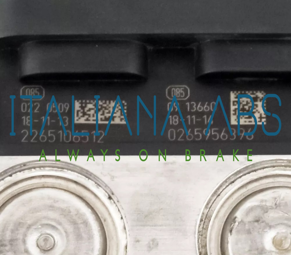 Centralina ABS FORD, codici identificativi: JK212C405AD 0265257925 2265106512