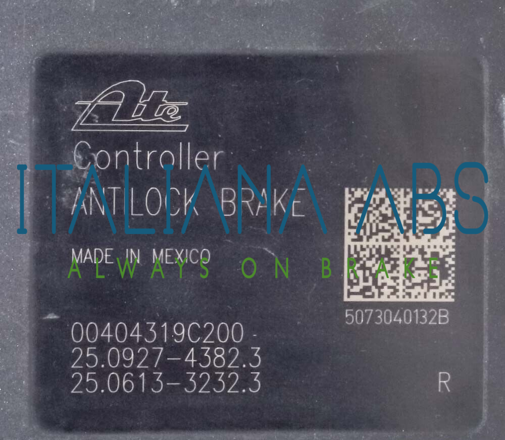 Centralina ABS JEEP, codici identificativi: P05105590AG 25021202734 25092743823