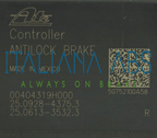 Centralina ABS JEEP, codici identificativi: P05105590AG 25092843753 25021207324