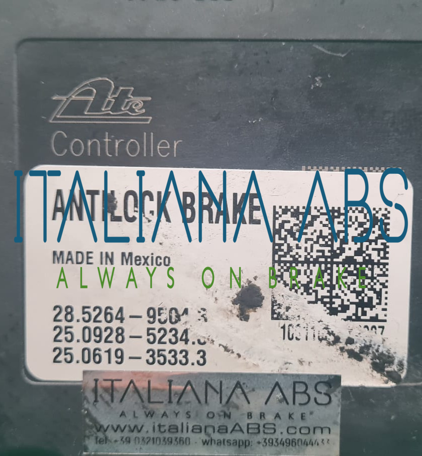 Centralina ABS JEEP, codici identificativi: P05154212AD 25021217924 25526495043