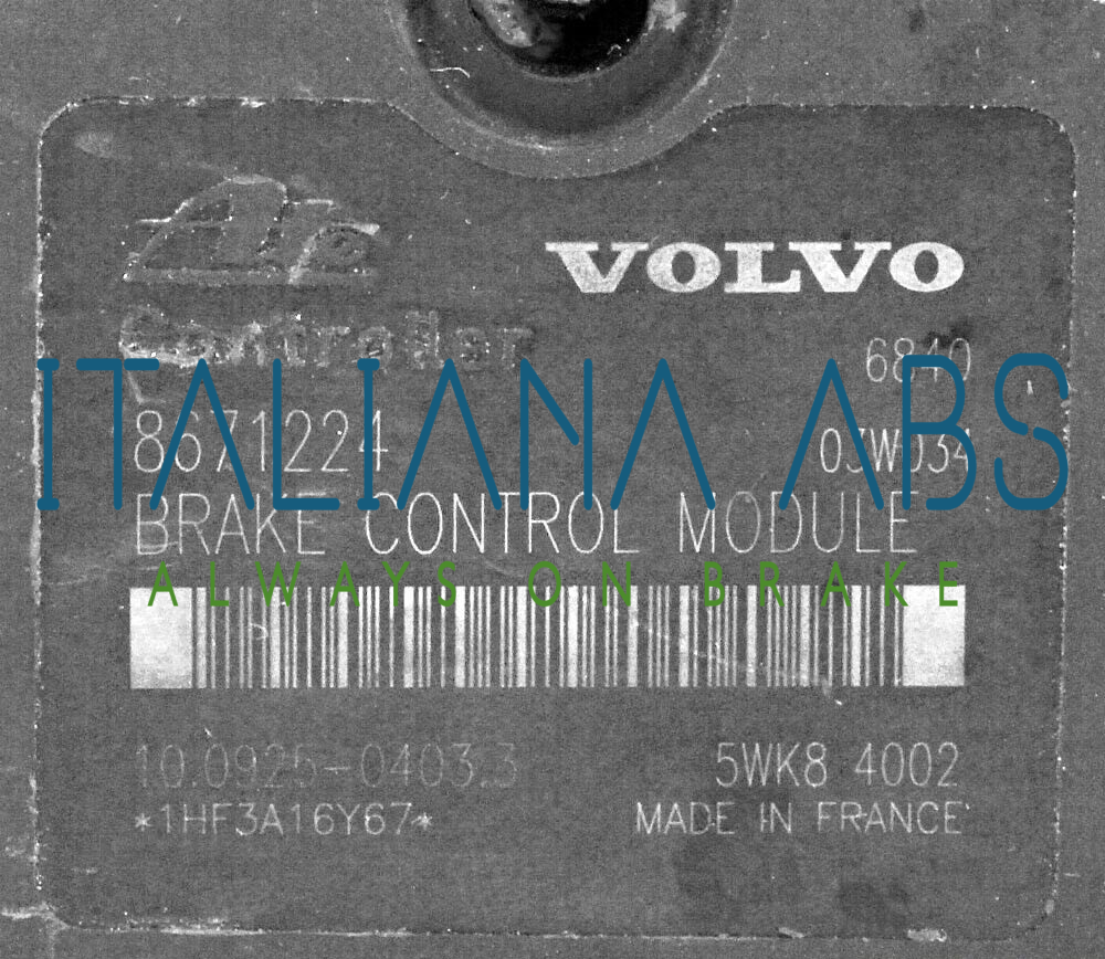 Centralina ABS VOLVO P08671223 10092504033 8671224