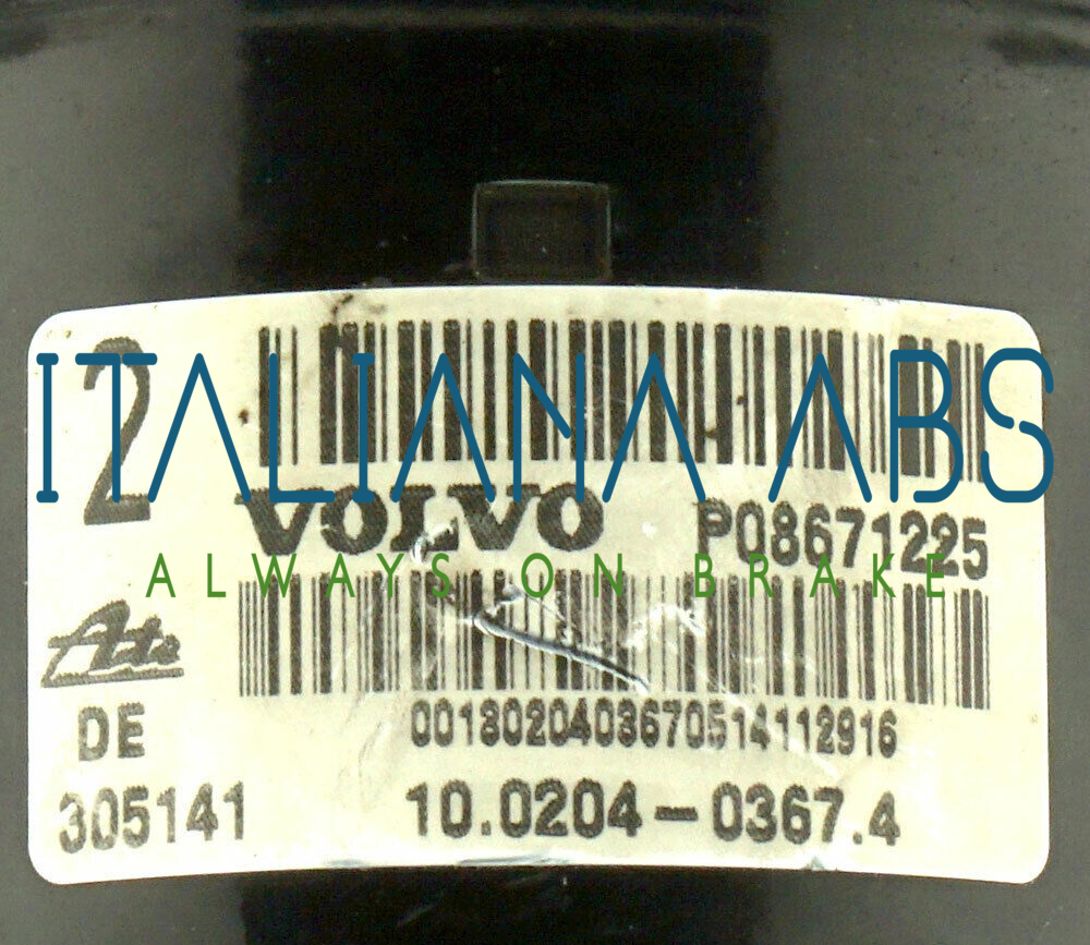 Centralina ABS VOLVO P08671225 8671224 10092504033