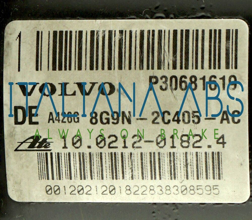 Centralina ABS VOLVO P30681619 30681619 10092604053