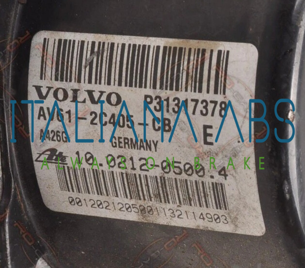 Centralina ABS VOLVO P31317378 AV612C405CB 10021205004 10096104083