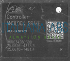 Centralina ABS JEEP, codici identificativi: P52128993AE 25020612614 25092643733