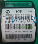 Centralina ABS JEEP, codici identificativi: P68230240AB 25021221864 28526602043