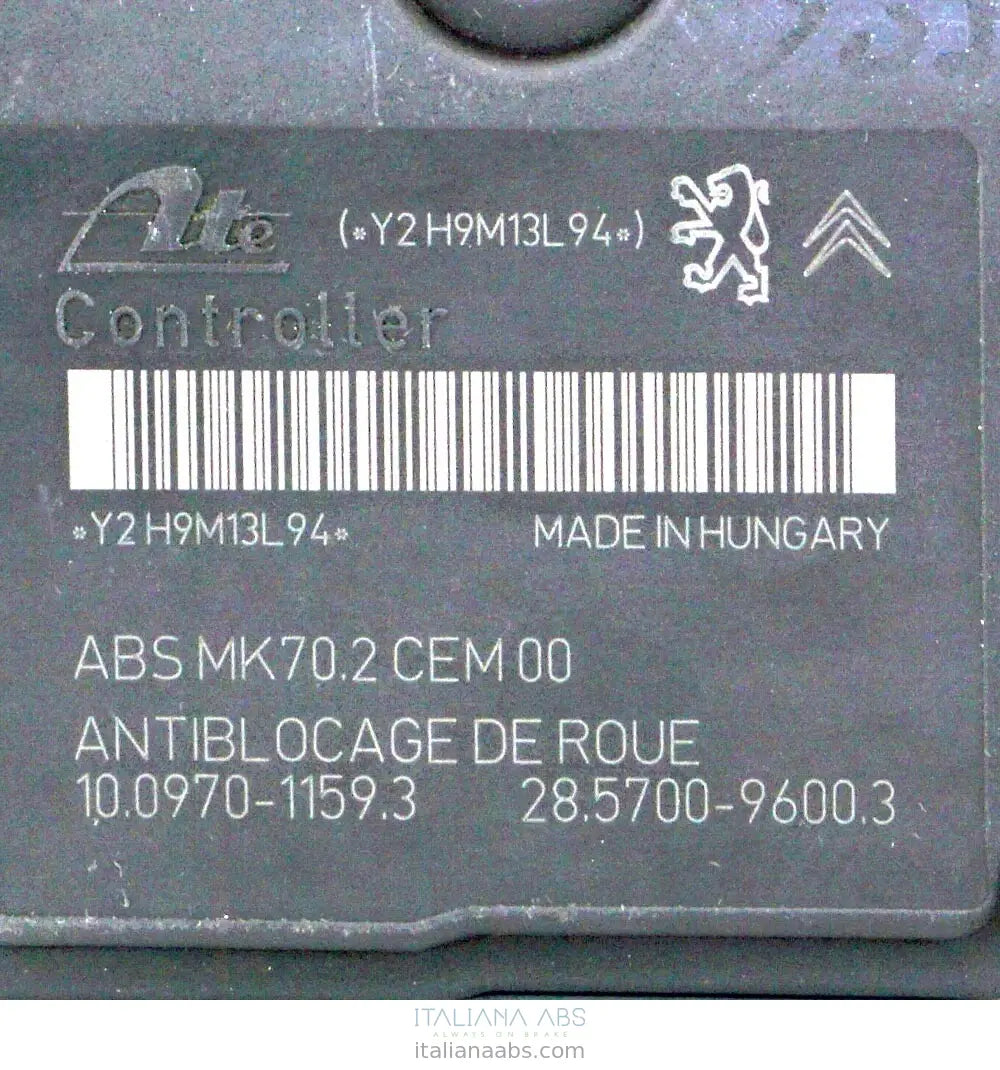 PEUGEOT 10097011593 28570096003 9665343980 - foto 6