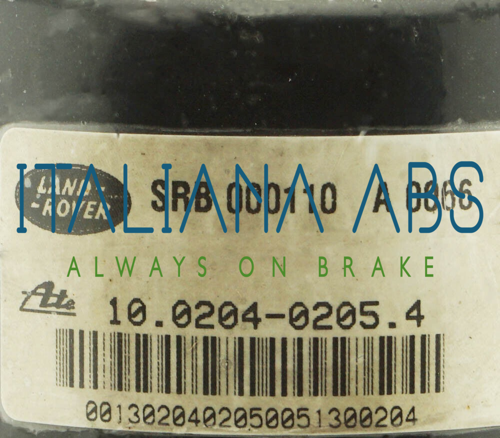 Centralina ABS Land Rover, codici identificativi: SRB000110 10020402054 10094608513