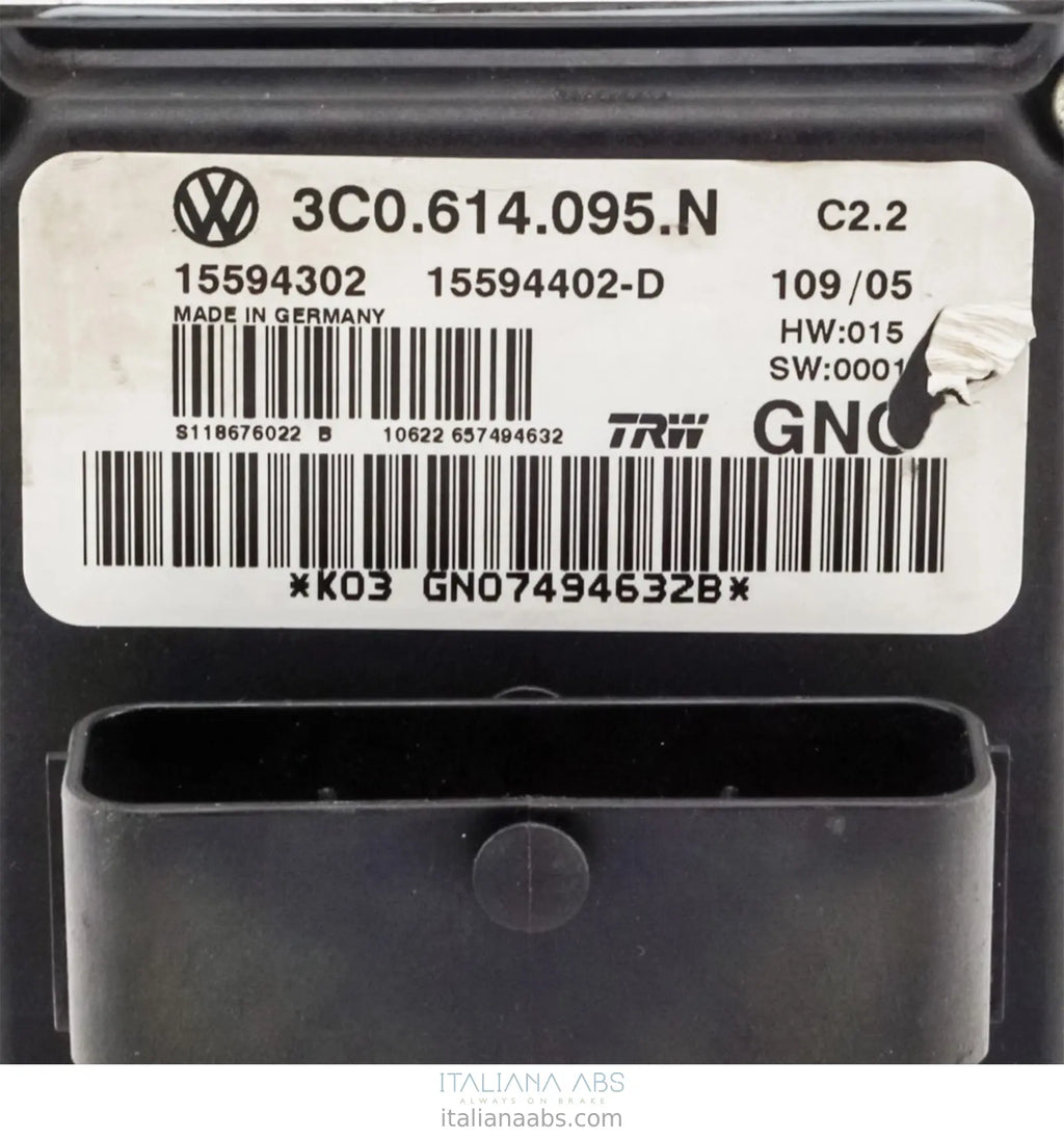 VOLKSWAGEN 3C0614095N 15594302 15594402D - foto 5